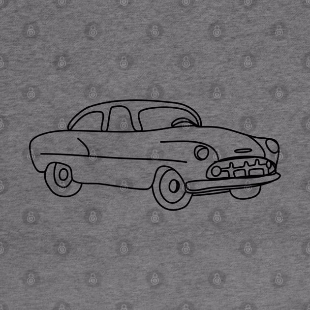 classic cuban car minimalist car design CUBA by Tropical Blood